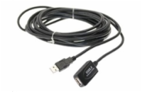 PremiumCord USB 2.0 repeater a prodlužovací kabel A/M-A/F 5m