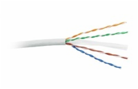 UTP kabel PlanetElite, Cat6, licna(lanko), PVC, šedý, 305m