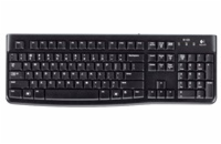 LOGITECH K120 Corded Keyboard black USB - EER (US)