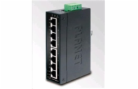 Planet ISW-801T Planet ISW-801T, 8x 10/100, DIN,IP30, rozšířený teplotní rozsah -40~75°C, IEEE 802.3az (EEE), EFT+ESD