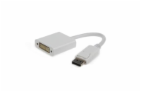 GEMBIRD Redukce DisplayPort - DVI (M/F) bílá