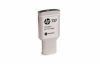 HP 727 Black matte DJ Ink Cart, 300 ml, C1Q12A