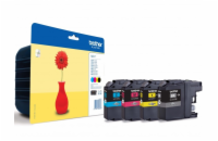 BROTHER inkoustová náplň LC-121VALBP/ multipack/ Černá + tři barvy