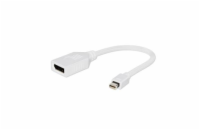 GEMBIRD Redukce miniDisplayport - Displayport 10cm (M/F) bílá