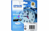 EPSON ink Multipack 3-colour "Budík" 27 DURABrite Ultra Ink