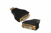 GEMBIRD Kabel redukce HDMI Male na DVI Female (zlacené kontakty, čený)