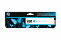 HP 980 Cyan Ink Cart, D8J07A (6,600 pages)
