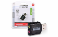 AXAGON ADA-10, USB2.0 - stereo audio MINI adaptér