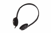 Genius headset - HS-M200C, sluchátka s mikrofonem single jack