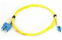 Duplexní patch kabel MM 50/125, OM3, LC-SC, LS0H, 1m