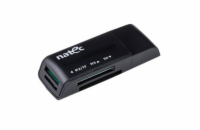 Natec NCZ-0560 MINI ANT 3 Čtečka karet SDHC/MMC/M2/MicroSD USB 2.0, černá
