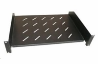 XtendLan Police 280mm, univerzal, 2U, 45kg nosnost, černá