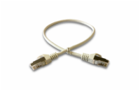 DATACOM Patch cord S/FTP CAT6A 0,5m šedý