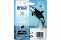 EPSON ink čer ULTRACHROME HD "Kosatka" - Light Light Black - T7609 (25,9 ml)