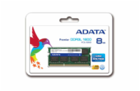 ADATA SODIMM DDR3L 8GB 1600MHz CL11 ADDS1600W8G11-S Adata/SO-DIMM DDR3L/8GB/1600MHz/CL11/1x8GB