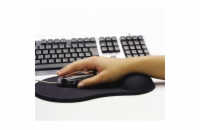 Sandberg Gel Mousepad with Wrist Rest, podložka pod myš s gelovou opěrkou zápěstí, černá