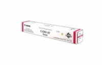 Canon originální  TONER CEXV47 MAGENTA iR-ADV C350/C351/C250/C255/C355  21 500 stran A4 (5%) - CHIPLESS
