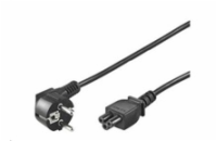 PREMIUMCORD Kabel napájecí 230V pro NTB (3pin, Schuko, trojlístek) 5m