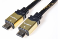 PremiumCord GOLD 4K HDMI High Speed + Ethernet kabel, zlacené konektory, 3m