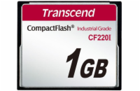 Transcend 1GB INDUSTRIAL TEMP CF220I CF CARD (SLC) Fixed disk and UDMA5