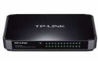 TP-Link switch TL-SF1024M (24x100Mb/s, fanless)