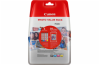 Canon multipack inkoustových náplní CLI-571-C+M+Y+BK / 50x  fotopapír PP-201