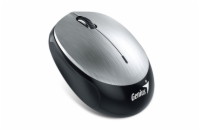 Genius NX-9000BT 31030009408 GENIUS myš NX-9000BT/ Bluetooth 4.0/ 1200 dpi/ bezdrátová/ dobíjecí baterie/ stříbrná