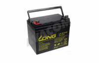 AVACOM Long Baterie 12V 34Ah olověný akumulátor DeepCycle AGM F4