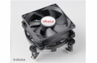AKASA chladič CPU AK-CCE-7102EP pro Intel  LGA 775 a 1156, 80mm PWM ventilátor, do 73W