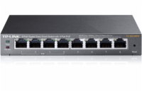 TP-Link Easy Smart switch TL-SG108PE (8xGbE, 4xPoE+, 64W, fanless)