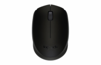 Logitech myš M170/ Bezdrátová/ Optická/ 1000dpi/ USB přijímač/ Sivá