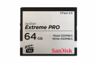 SanDisk CFAST 2.0 64GB Extreme Pro (515 MB/s)