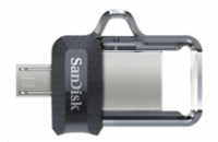 SanDisk Flash Disk 128GB Dual USB Drive m3.0 Ultra, OTG