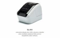 Brother QL-800 QL800YJ1 tiskárna samolepících štítků