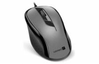 CONNECT IT Optická myš, ergonomická, USB, šedá
