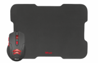 Trust Ziva Gaming Mouse with mouse pad 21963 set