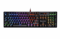 A4tech Bloody B820R mechanická RGB herní klávesnice, USB, CZ, Blue switch