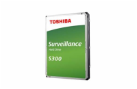 TOSHIBA HDD S300 PRO Surveillance (CMR) 8TB, SATA III, 7200 rpm, 256MB cache, 3,5", BULK