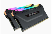 CORSAIR DIMM DDR4 16GB (Kit of 2) 3200MHz CL16 Vengeance RGB PRO Černá