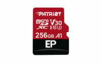 Patriot V30 A1/micro SDXC/256GB/100MBps/UHS-I U3 / Class 10/+ Adaptér