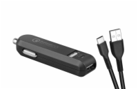 AVACOM NACL-QC2XC-KK AVACOM CarMAX 2 nabíječka do auta 2x Qualcomm Quick Charge 2.0, černá barva (USB-C kabel)