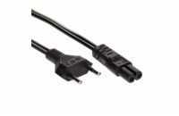 Akyga Napájecí kabel 3.0m/250V/PVC/černá 