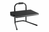 LogiLink EO0007 opěrka pro nohy (š x h) 400 mm x 339 mm ergonomické, výškově nastavitelné, s obložením z pěnové hmoty černá - Free-standing adjustable footrest