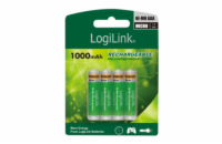 LOGILINK LR03RB4 LOGILINK - Nabíjecí Baterie AAA Ni-MH, Micro, 1.2V, 4ks