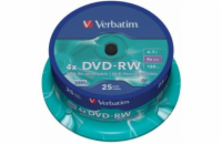 VERBATIM DVD-RW(25-pack)Spindle/4x/4.7GB