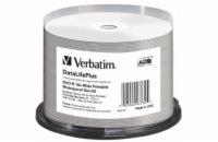 VERBATIM DVD-R 4,7GB/ 16x/ WIDE GLOSSY WATERPROOF/ printable NoID/ 50pack/ spindle
