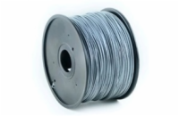 GEMBIRD Tisková struna (filament) ABS, 1,75mm, 1kg, stříbrná