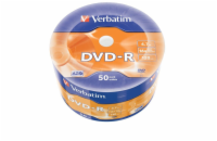 VERBATIM DVD-R (50-Pack) 16x WRAP 4.7GB MATT