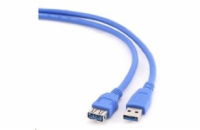 GEMBIRD Kabel USB 3.0 A-A prodlužovací 1,8m (modrý)