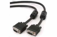 GEMBIRD Kabel VGA propojovací 3m, černý (HD15M/M, dvojité stínění, feritová jádra)